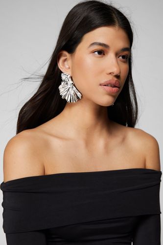 Boucles D'Oreilles Texturées - - One Size - Nasty Gal - Modalova