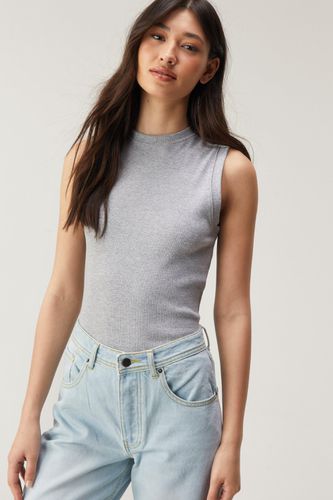 Basic Rib Longline Vest Top - Xl - Nasty Gal - Modalova