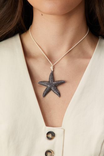 Starfish Drop Necklace - - One Size - Nasty Gal - Modalova