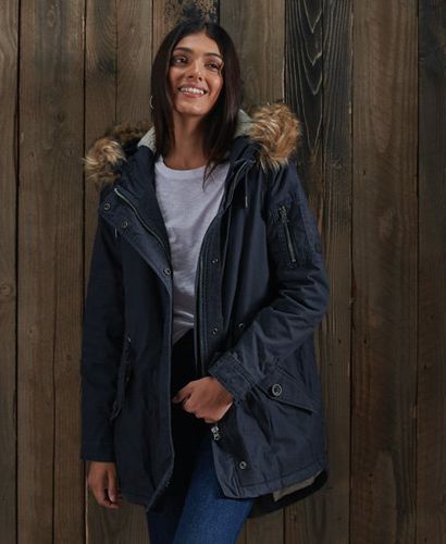 Damen Field Parka - Größe: 36 - Xmas deals - Superdry - Modalova