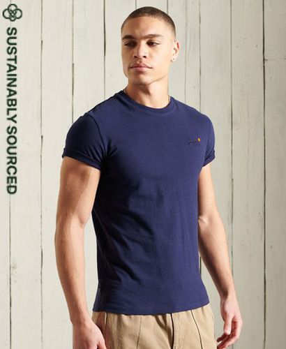 Men's Vintage T-Shirt aus Bio-Baumwolle mit Stickerei - Größe: XS - Superdry - Modalova