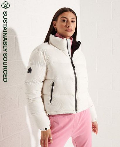 Women's Luxe Alpine Daunenjacke mit Wattierung - Größe: 44 - Superdry - Modalova