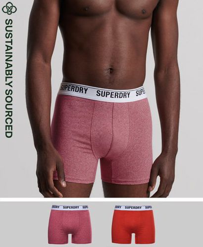 Men's Boxershorts aus Bio-Baumwolle im 2er-Pack - Größe: S - Xmas deals - Superdry - Modalova