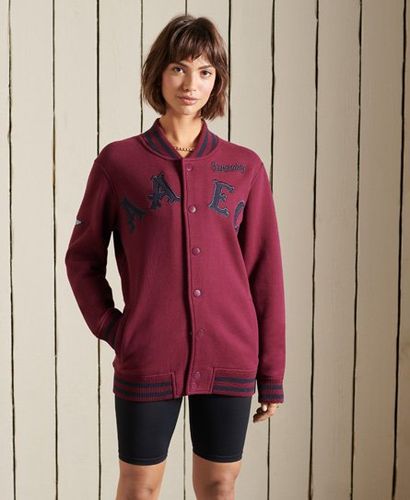 Bomber OverTaille College en Jersey Taille: L - Superdry - Modalova
