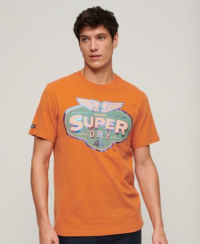 Herren Gasoline Workwear T-Shirt - Größe: M - Black Friday & weitere Preisnachlässe - Superdry - Modalova