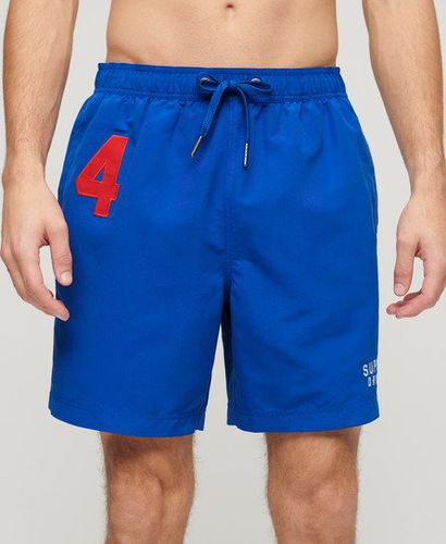 Herren 17-Zoll Polo-Badeshorts aus Recyceltem Material - Größe: L - Xmas deals - Superdry - Modalova