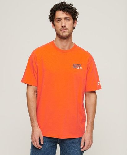Herren Locker Geschnittenes Sportswear T-shirt mit Logo - Größe: S - Superdry - Modalova
