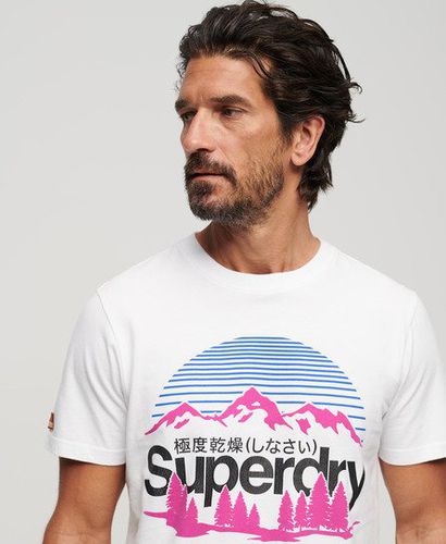 Herren Great Outdoors T-Shirt mit Grafik - Größe: S - Superdry - Modalova