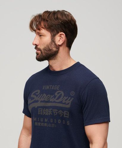 Herren Klassisches Heritage T-Shirt - Größe: S - Superdry - Modalova