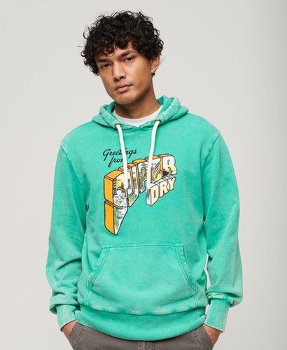 Sweat à Capuche Ample Fluo Travel Taille: S - Superdry - Modalova