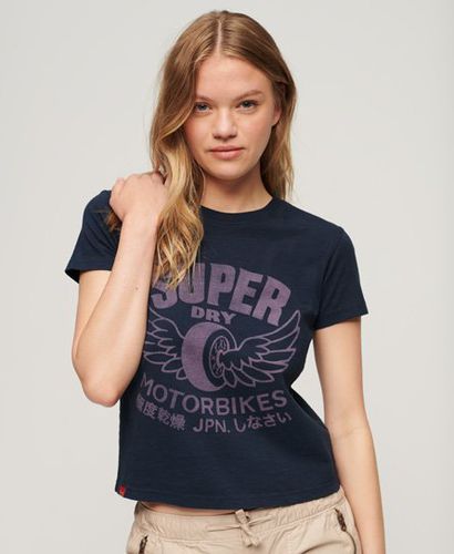 Women's Archive T-Shirt mit Schriftzug und Grafik - Größe: 42 - Superdry - Modalova