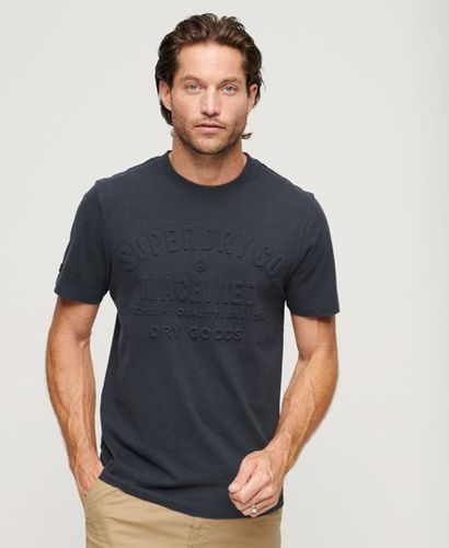 Men's Workwear T-Shirt mit Geprägter Grafik - Größe: S - Superdry - Modalova