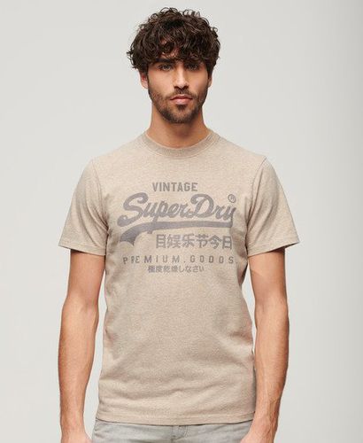 Herren Klassisches Heritage T-Shirt - Größe: S - Superdry - Modalova