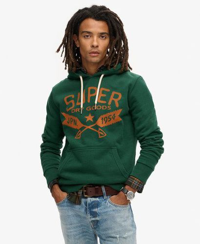 Herren Outdoor Hoodie mit Grafik - Größe: S - Superdry - Modalova