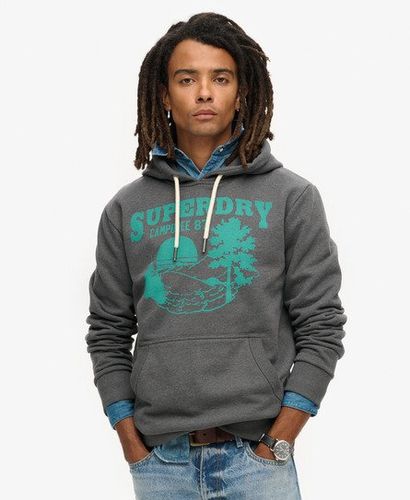 Herren Outdoor Hoodie mit Grafik - Größe: L - Superdry - Modalova