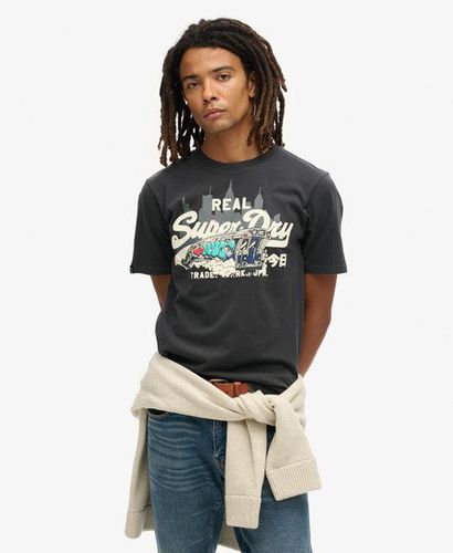 Herren T-Shirt mit New York-Grafik - Größe: Xxxl - Superdry - Modalova