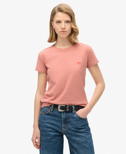 Damen Figurbetontes Essential Logo T-Shirt - Größe: 44 - Superdry - Modalova