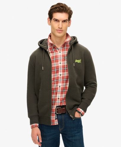 Sweat à Capuche Zippé à Logo Essential Taille: XL - Superdry - Modalova
