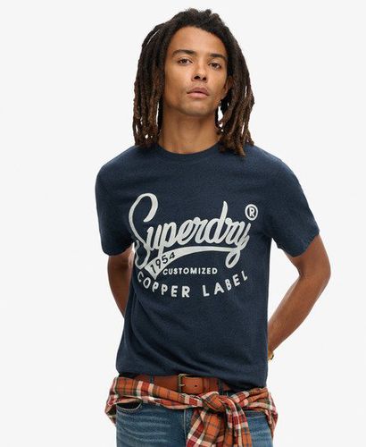 Herren Copper Label Workwear T-Shirt - Größe: XL - Superdry - Modalova