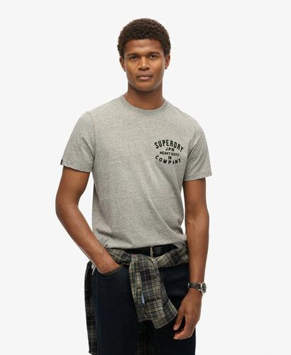 Herren Machined Goods Workwear T-Shirt - Größe: S - Superdry - Modalova