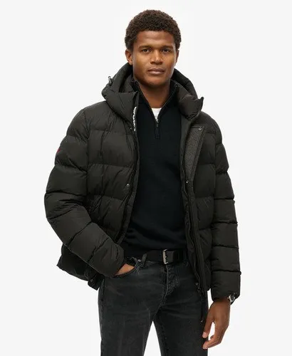 Herren Sport-steppjacke aus Mikrofaser mit Kapuze - Größe: Xxl - Superdry - Modalova