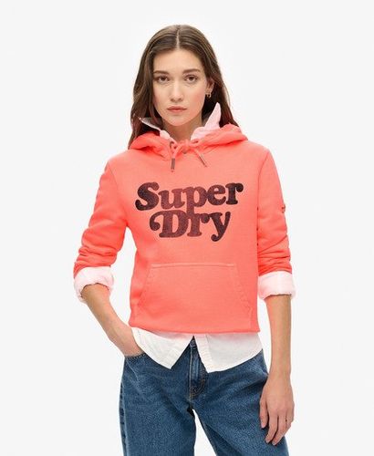 Dames a Logo Ton Sur Cooper Sweat a Capuche et Imprimé, Taille: 38 - Superdry - Modalova