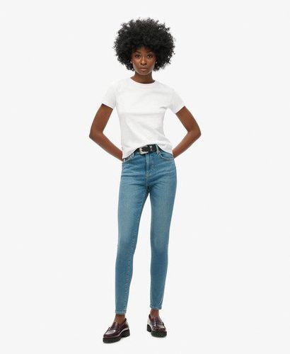 Damen Skinny Jeans aus Bio-Baumwolle mit Hohem Bund - Größe: 25/32 - Superdry - Modalova