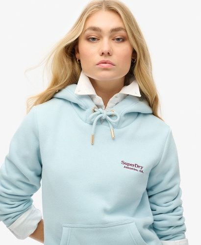 Damen Essential Hoodie mit Logo - Größe: 40 - Superdry - Modalova