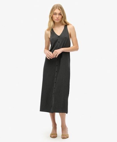 Damen Beach Jersey-Trägerkleid in Midilänge, Größe: 36 - Superdry - Modalova