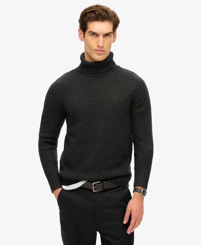 Herren Angerauter Rollkragenpullover - Größe: XL - Superdry - Modalova