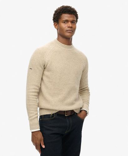 Herren Grober Raglan-Pullover, Größe: S - Superdry - Modalova