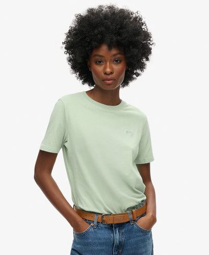 Damen Vintage Logo T-Shirt aus Bio-Baumwolle mit Stickerei - Größe: 34 - Superdry - Modalova