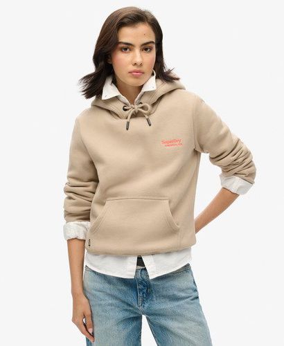 Damen Essential Hoodie mit Logo - Größe: 40 - Superdry - Modalova