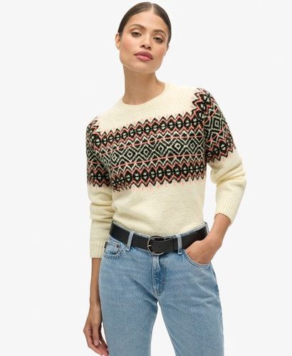 Pull ras du cou à Motif Jacquard Taille: 40 - Superdry - Modalova