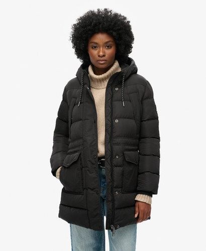 Damen Everest Steppjacke in Mittlerer Länge - Größe: 36 - Superdry - Modalova