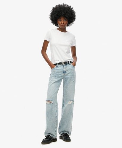 Damen Jeans aus Bio-Baumwolle mit Mittlerer Leibhöhe - Größe: 30/32 - Superdry - Modalova