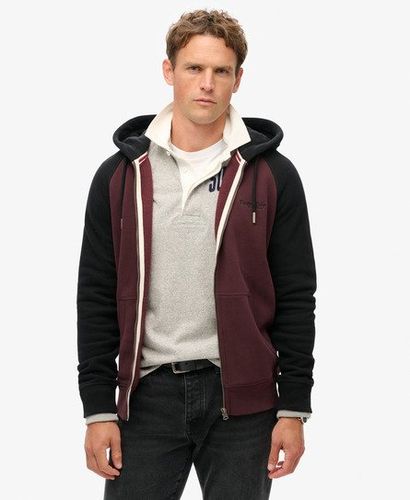 Sweat à Capuche de Baseball Zippé Essential Taille: L - Superdry - Modalova