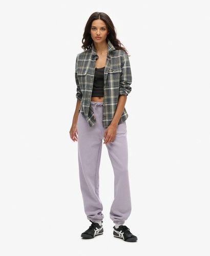 Pantalon de Survêtement à Logo et Chevilles Resserrées Essential Taille: 40 - Superdry - Modalova
