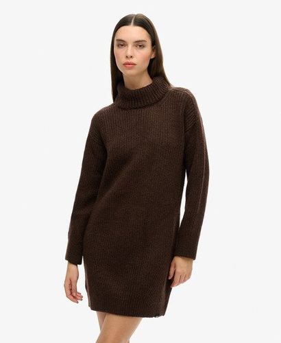 Dames Tricotée Robe Pull En Tricot À Col Roulé, , Taille: 44 - Superdry - Modalova