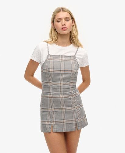 Robe Courte Caraco Vintage à Carreaux Taille: 36 - Superdry - Modalova
