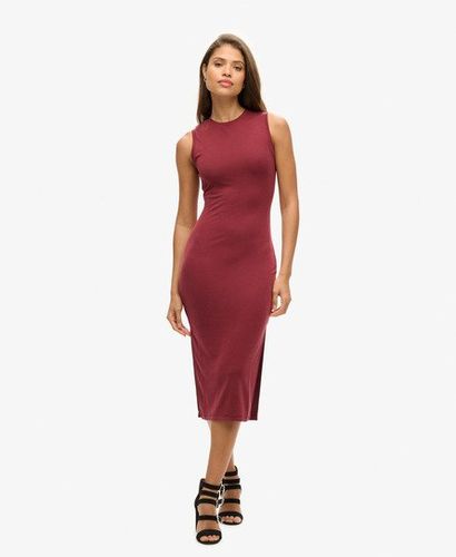 Robe Mi-longue en Jersey Avec Détail au dos Taille: 44 - Superdry - Modalova