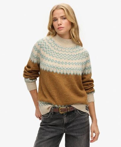 Pull Ample à Motif Taille: 36 - Superdry - Modalova
