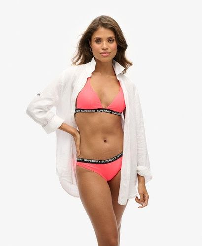 Damen Triangel-bikinioberteil mit Elastikeinsatz - Größe: 38 - Superdry - Modalova