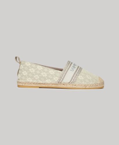 Damen Canvas-Espadrilles mit Overlay - Größe: 38 - Xmas deals - Superdry - Modalova