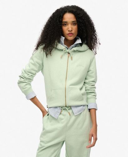 Damen Essential Kapuzenjacke mit Logo - Größe: 36 - Superdry - Modalova