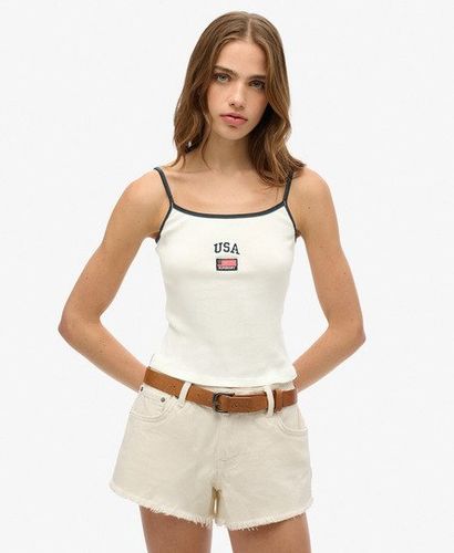 Damen Athletic Essentials Trägertop - Größe: 40 - Superdry - Modalova