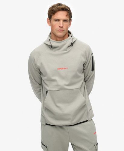 Herren Lockeres Tech Hoodie mit Logo - Größe: Xxl - Superdry - Modalova