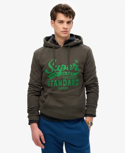 Herren Standard Hoodie mit Schriftzug - Größe: S - Superdry - Modalova