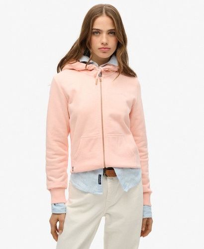 Damen Essential Kapuzenjacke mit Logo - Größe: 36 - Superdry - Modalova
