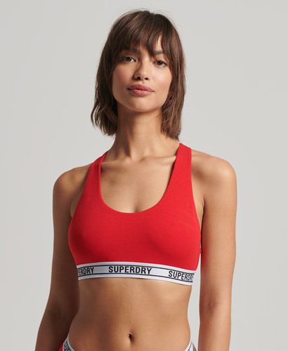 Women's Verkürztes Bustier aus Bio-Baumwolle - Größe: 40 - Xmas deals - Superdry - Modalova